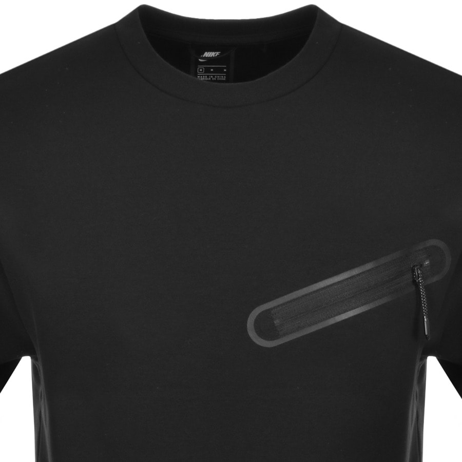 Alternative Image for ProductNike Crew Neck Logo T Shirt Black2